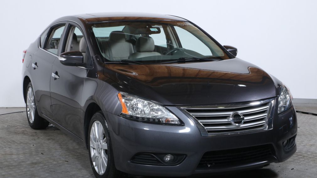 2013 Nissan Sentra SL AUTO A/C TOIT CUIR BLUETOOTH #0