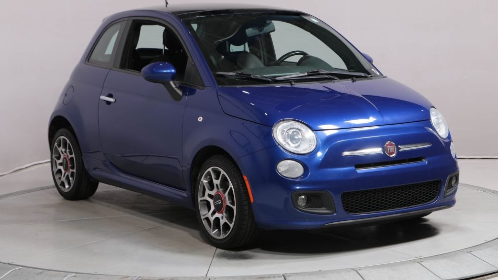 2012 Fiat 500 Sport AUTO A/C CUIR TOIT BLUETOOTH MAGS #0