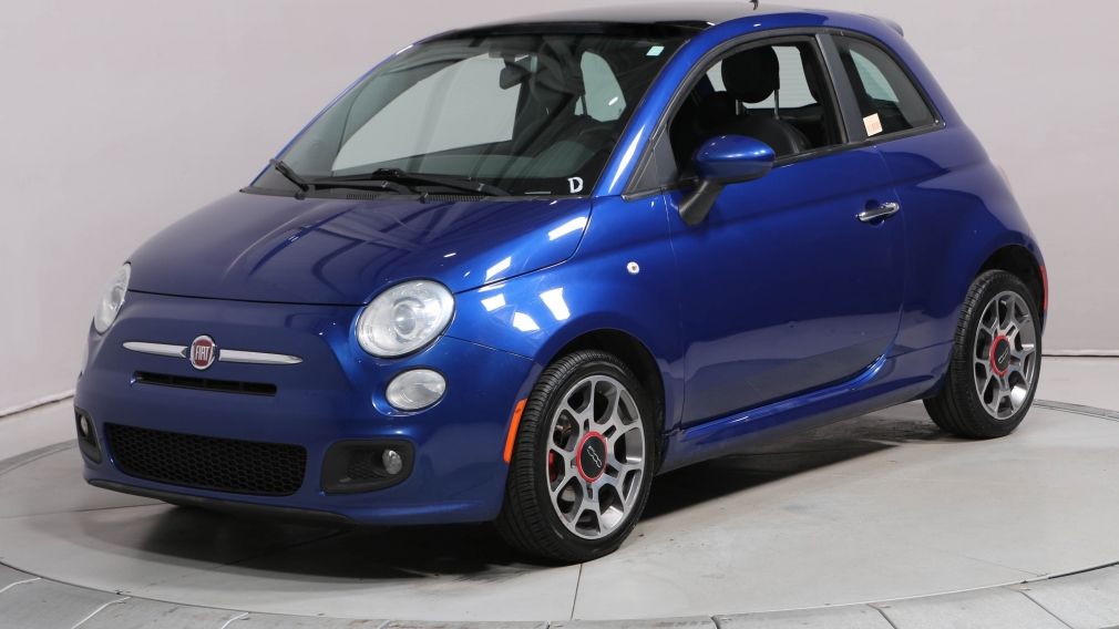 2012 Fiat 500 Sport AUTO A/C CUIR TOIT BLUETOOTH MAGS #1