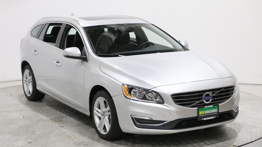 2016 Volvo V60 T5 PREMIER AWD AUTO A/C CUIR TOIT MAGS BLUETOOTH #0