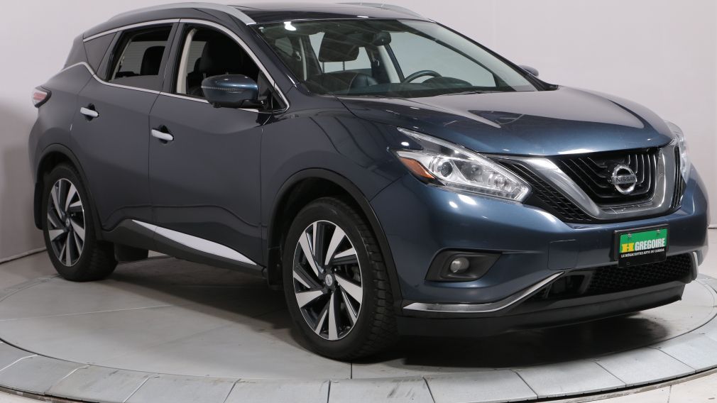 2016 Nissan Murano PLATINUM AWD CUIR TOIT NAV BLUETOOTH CAMERA 360 #0