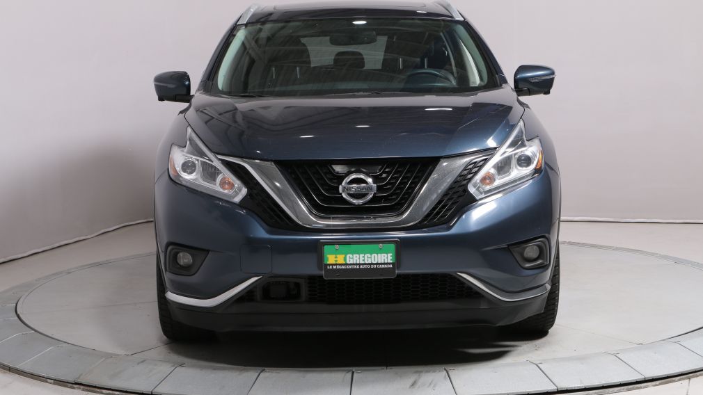 2016 Nissan Murano PLATINUM AWD CUIR TOIT NAV BLUETOOTH CAMERA 360 #2