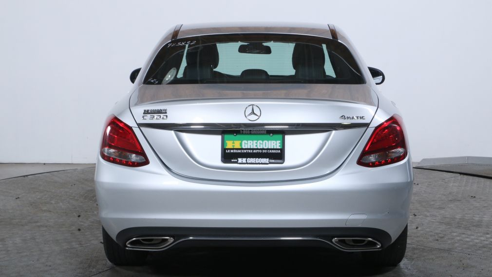 2015 Mercedes Benz C300 C 300 4 MATIC CUIR BLUETOOTH #6