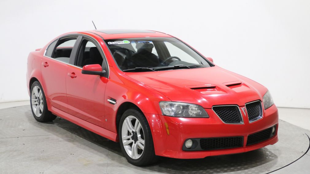 2009 Pontiac G8 4dr Sdn AUTO AC GR ELECT MAGS TOIT OUVRANT #0