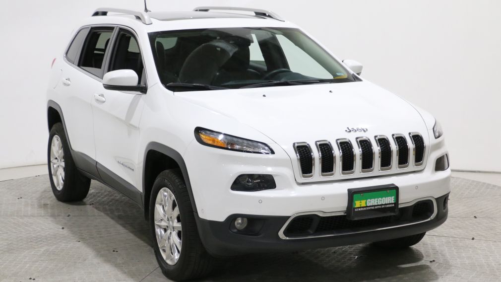 2016 Jeep Cherokee Limited 4WD MAGS A/C GR ELECT BLUETOOTH TOIT OUVRA #0