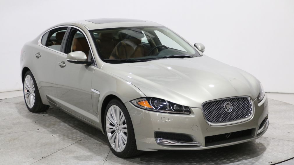 2012 Jaguar XF Portfolio w/Sport Pkg TOIT CUIR CAMERA RECUL NAVIG #0