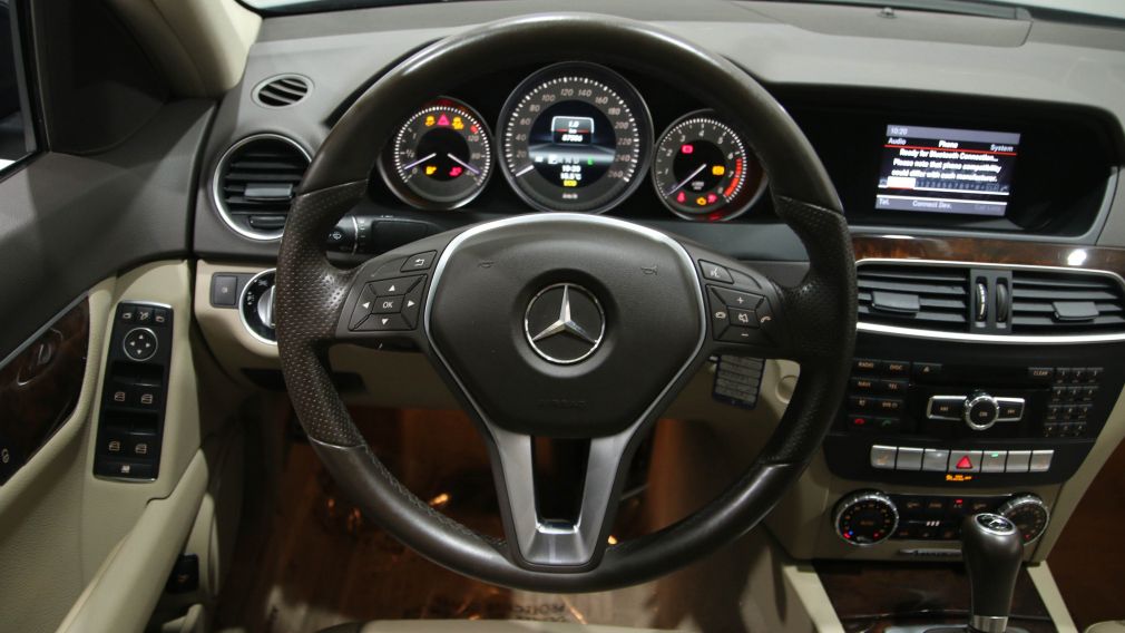2013 Mercedes Benz C300 4 MATIC CUIR TOIT MAGS BLUETOOTH #15