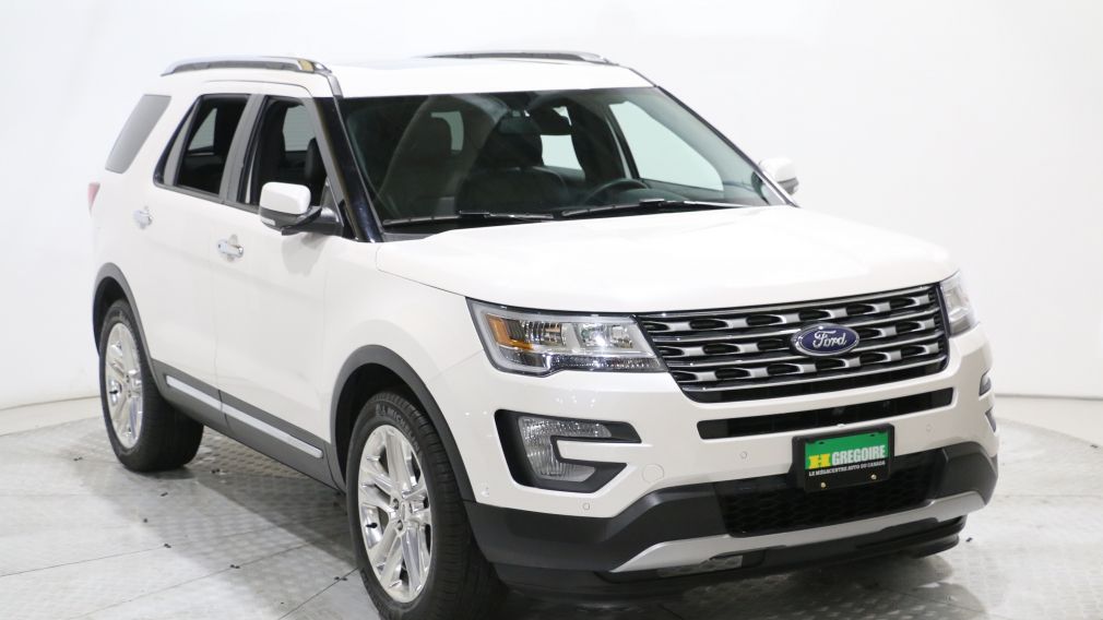 2017 Ford Explorer Limited 4WD MAGS GR ELECT BLUETOOTH CUIR TOIT OUV #0