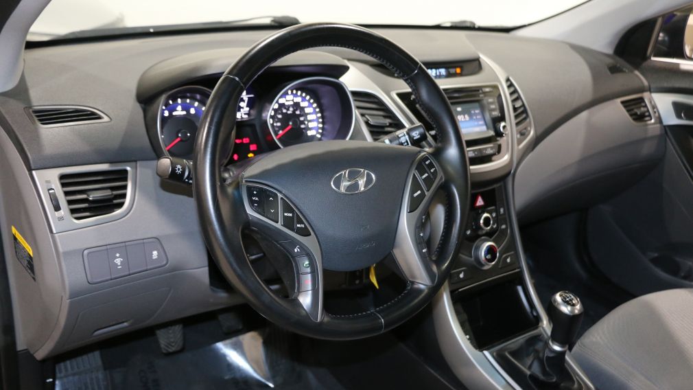 2014 Hyundai Elantra GLS MANUELLE MAGS A/C GR ELECT BLUETOOTH TOIT OUVR #9