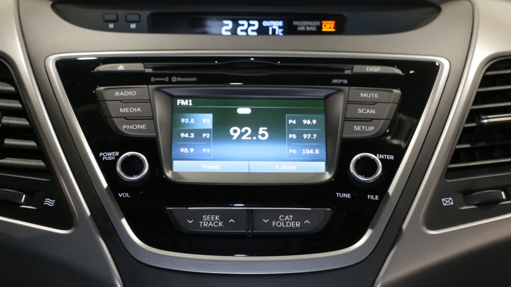 2014 Hyundai Elantra GLS MANUELLE MAGS A/C GR ELECT BLUETOOTH TOIT OUVR #16