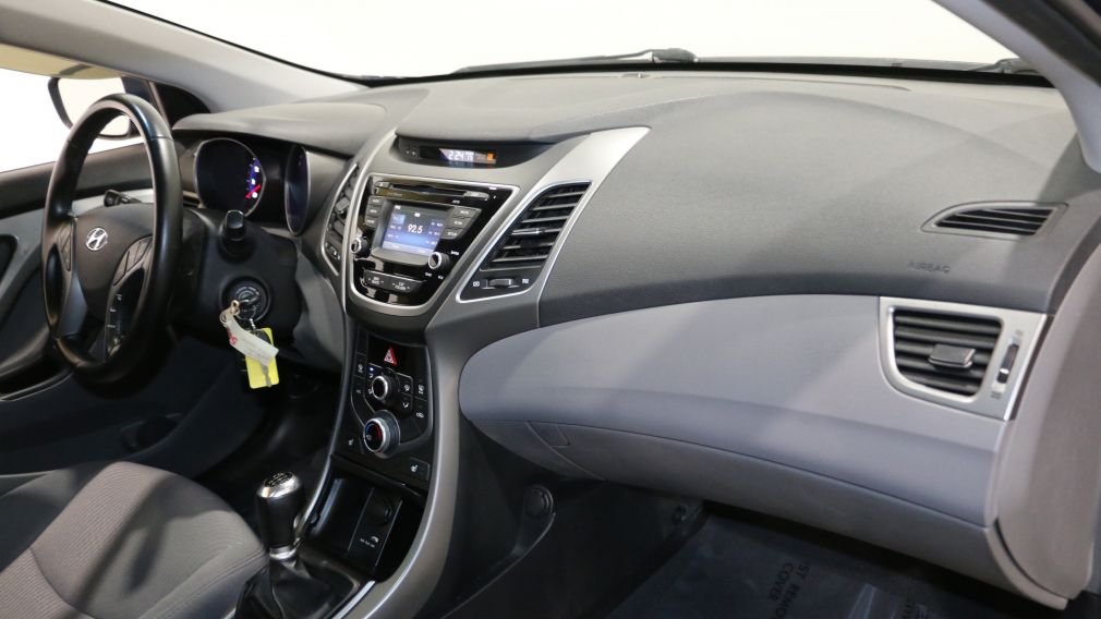 2014 Hyundai Elantra GLS MANUELLE MAGS A/C GR ELECT BLUETOOTH TOIT OUVR #25