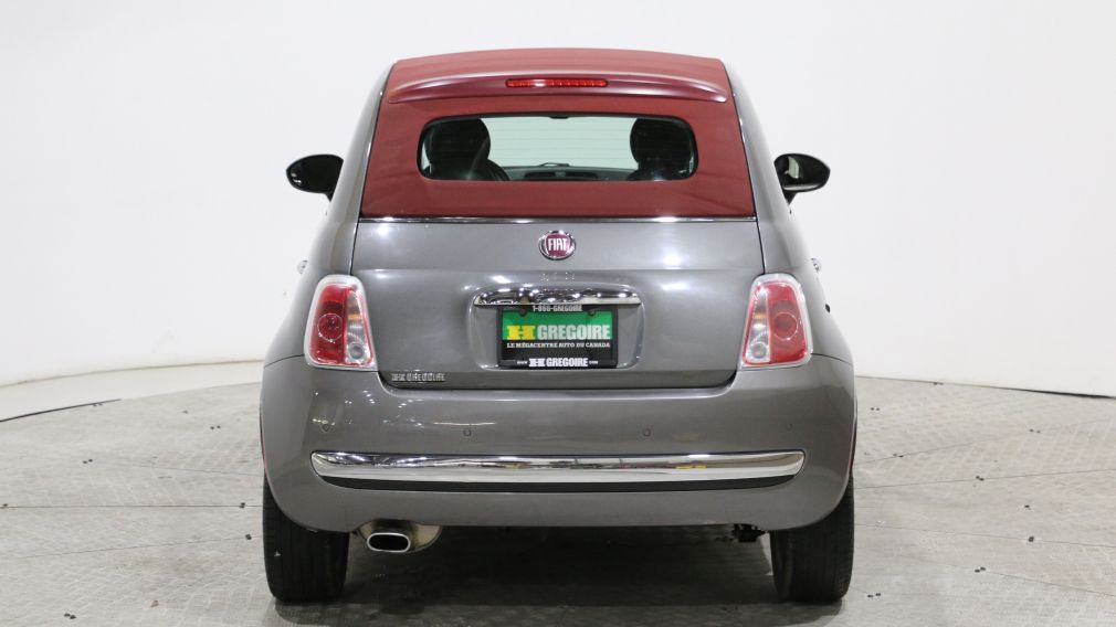 2012 Fiat 500 Lounge Convertible AUTO MAGS A/C GR ELECT BLUETOOT #5