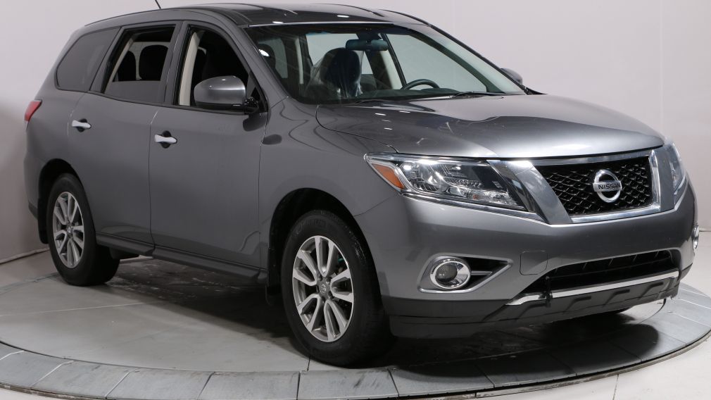 2015 Nissan Pathfinder S 4WD 7 PASSAGERS #0