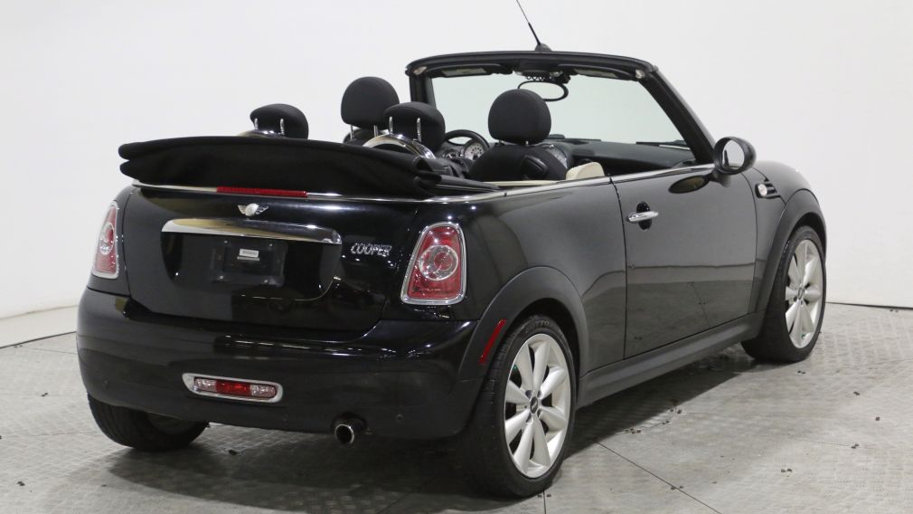 2012 Mini Cooper 2dr CONVERTIBLE MANUELLE MAGS BLUETOOTH A/C GR ELE #7