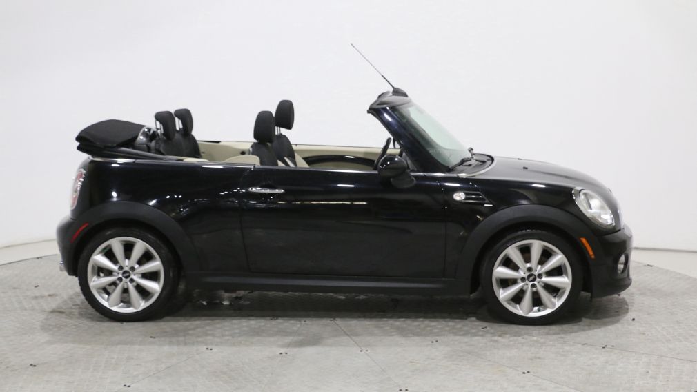 2012 Mini Cooper 2dr CONVERTIBLE MANUELLE MAGS BLUETOOTH A/C GR ELE #8