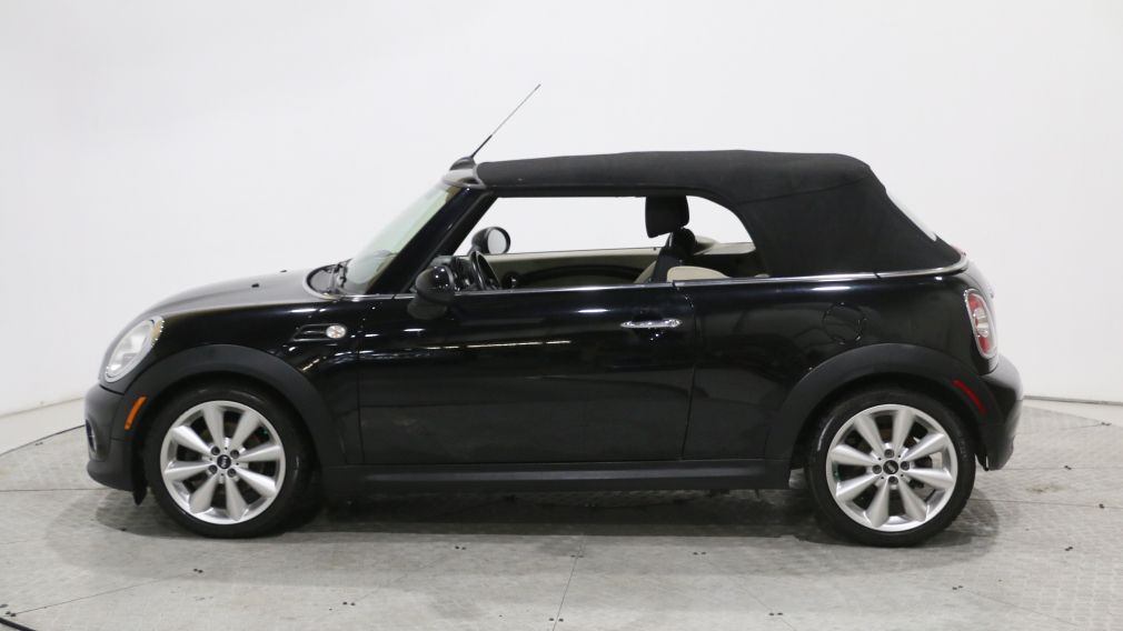 2012 Mini Cooper 2dr CONVERTIBLE MANUELLE MAGS BLUETOOTH A/C GR ELE #11