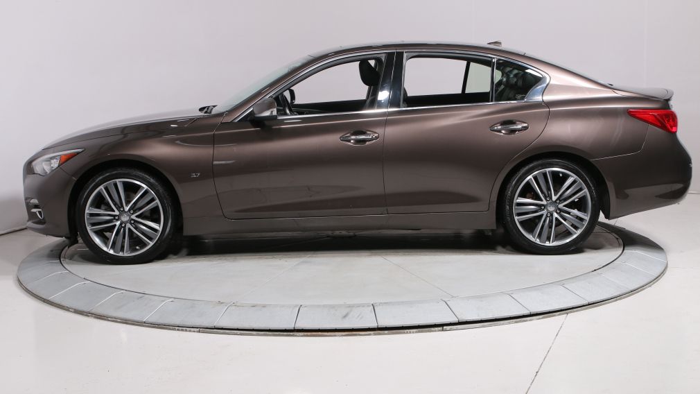 2015 Infiniti Q50 AWD BLUETOOTH CUIR NAVIGATION TOIT OUVRANT CAMERA #3