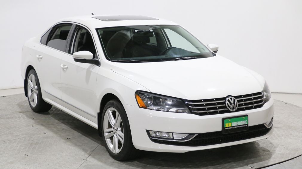 2014 Volkswagen Passat Highline AUTO MAGS CUIR A/C GR ELECT BLUETOOTH #0