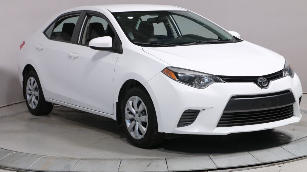 2015 Toyota Corolla LE AUTO A/C CAM RECUL BLUETOOTH GR ELECTRIQUE #0