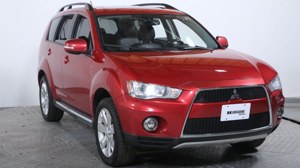 2012 Mitsubishi Outlander XLS AWD 7 PASSAGERS CUIR TOIT OUVRANT MAGS #0