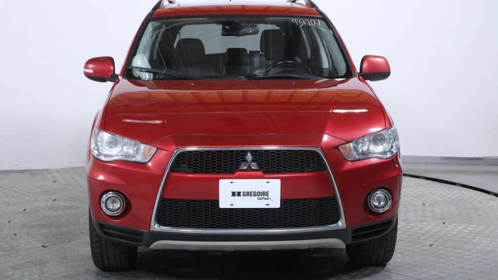 2012 Mitsubishi Outlander XLS AWD 7 PASSAGERS CUIR TOIT OUVRANT MAGS #2