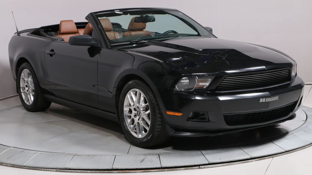 2012 Ford Mustang CONVERTIBLE V6 PREMIUM AUTO CUIR #0