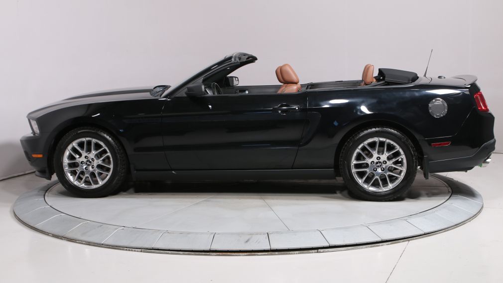 2012 Ford Mustang CONVERTIBLE V6 PREMIUM AUTO CUIR #4