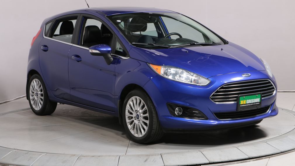 2015 Ford Fiesta TITANIUM AUTO A/C CUIR TOIT NAVIGATION CAMÉRA RECU #0