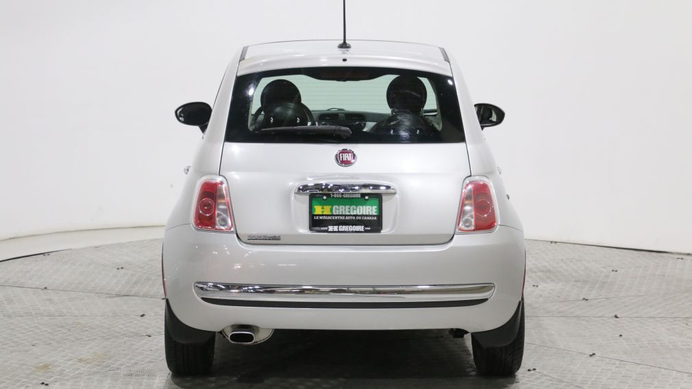 2012 Fiat 500 Lounge AUTO A/C CUIR TOIT BLUETOOTH GR ELECTRIQUE #5