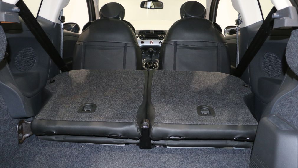 2012 Fiat 500 Lounge AUTO A/C CUIR TOIT BLUETOOTH GR ELECTRIQUE #26