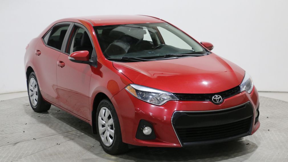 2015 Toyota Corolla S AUTO A/C GR ELECT BLUETOOTH CAM DE RECULE #0