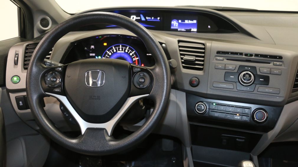 2012 Honda Civic LX MANUELLE A/C GR ELECT BLUETOOTH CRUISE CONTROL #13