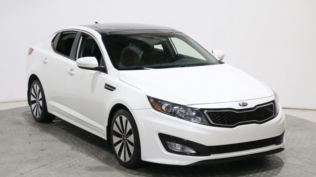 2013 Kia Optima SX TURBO BLUETOOTH CUIR NAV CAMERA RECUL TOIT #0