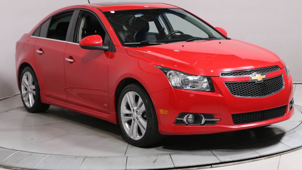 2012 Chevrolet Cruze LTZ Turbo w/1SA AUTO A/C CUIR TOIT BLUETOOTH MAGS #0