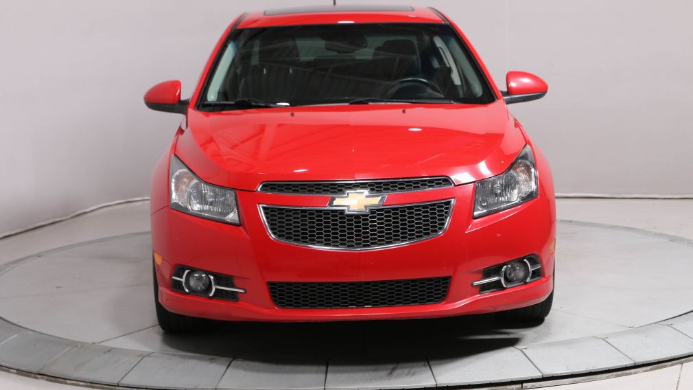 2012 Chevrolet Cruze LTZ Turbo w/1SA AUTO A/C CUIR TOIT BLUETOOTH MAGS #2