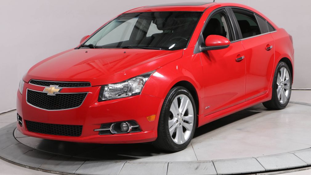 2012 Chevrolet Cruze LTZ Turbo w/1SA AUTO A/C CUIR TOIT BLUETOOTH MAGS #2