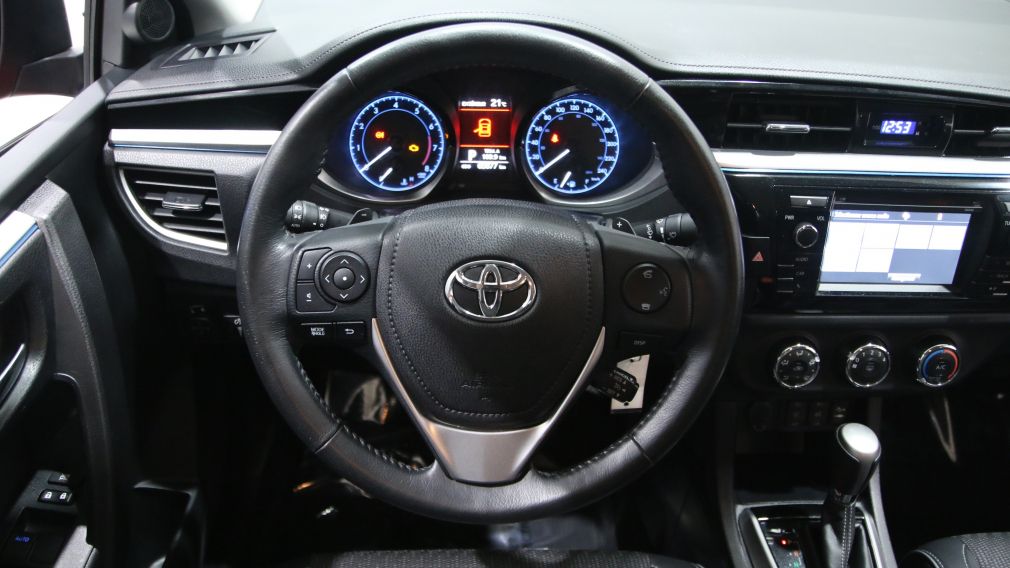 2015 Toyota Corolla S AUTO A/C CAM RECUL CUIR BLUETOOTH #14
