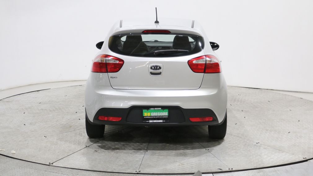 2012 Kia Rio LX DE BASE MANUELLE GR ELECT #5