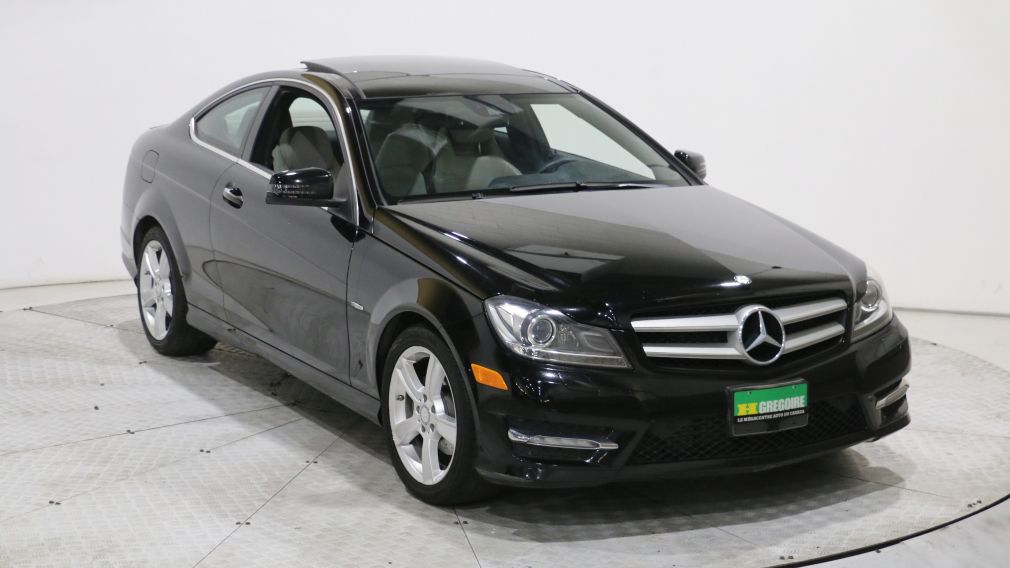 2012 Mercedes Benz C250 C250 Coupe AUTO MAGS A/C GR ELECT BLUETOOTH TOIT #0