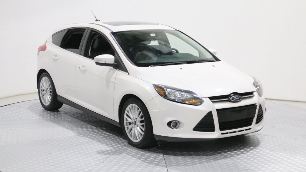 2013 Ford Focus Titanium AUTO A/C CAM RECUL NAV CUIR TOIT BLUETOOT #0