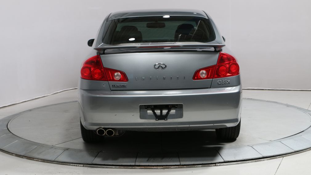 2006 Infiniti G35 G35x 4dr Sdn AWD AUTO A/C CUIR TOIT MAGS #6