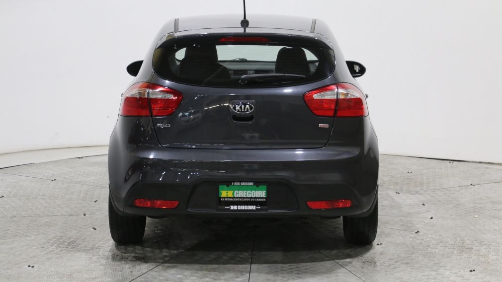 2014 Kia Rio LX GR ELECT BAS KILOMÈTRAGE #5