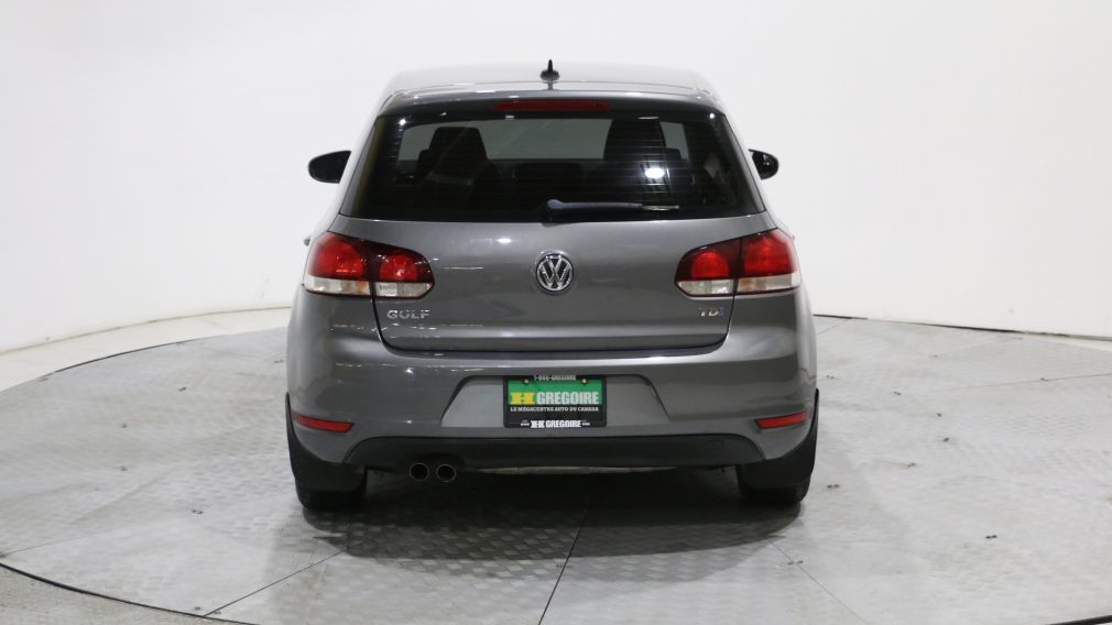 2012 Volkswagen Golf Comfortline TDI MAGS A/C GR ELECT BLUETOOTH #6