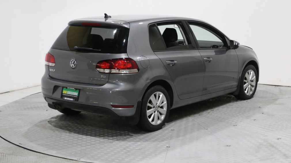 2012 Volkswagen Golf Comfortline TDI MAGS A/C GR ELECT BLUETOOTH #7