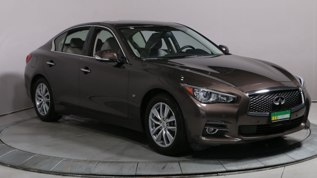 2015 Infiniti Q50 AWD BLUETOOTH CAMERA RECUL 360 CUIR NAVIGATION TOI #0