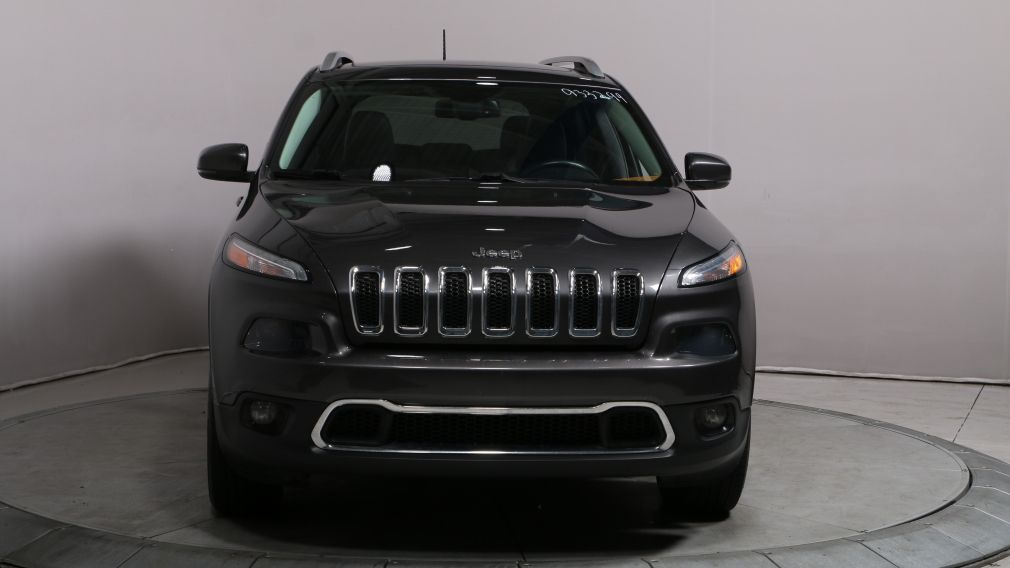 2015 Jeep Cherokee LIMITED MAGS BLUETHOOT CUIR CAMERA RECUL TOIT #2