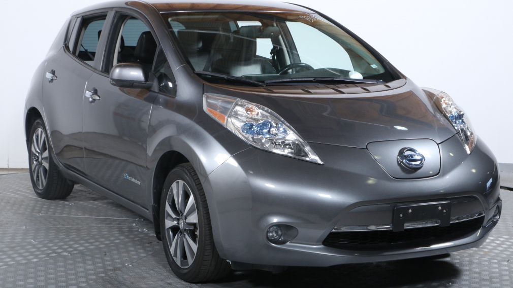 2015 Nissan Leaf SL NAV CUIR AUTO AC MAGS GR ELECT #0