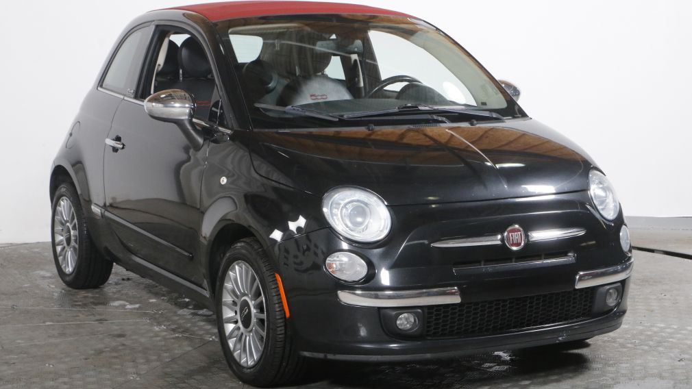 2012 Fiat 500 Lounge DÉCAPOTABLE MANUELLE AC GR ELEC #0