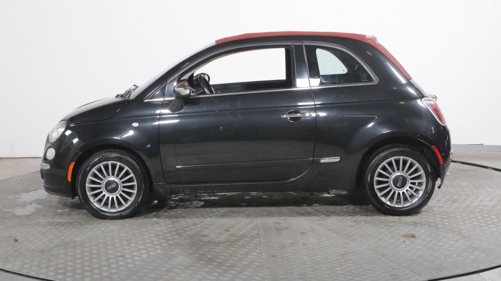 2012 Fiat 500 Lounge DÉCAPOTABLE MANUELLE AC GR ELEC #3