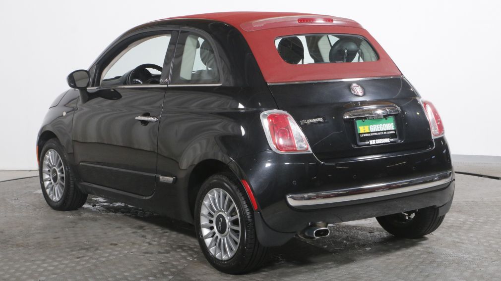 2012 Fiat 500 Lounge DÉCAPOTABLE MANUELLE AC GR ELEC #4